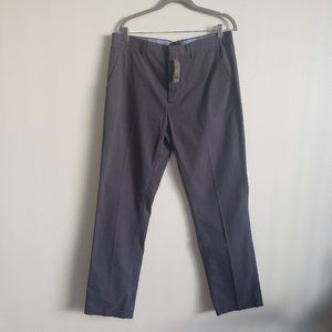 Banana Republic men's grey kentfield pant 34 x 32